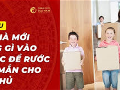 Mang Gì Vào Nhà Mới Để Rước May Mắn, Tài Lộc? - Quan Điểm Của Nhà Đất Văn Minh